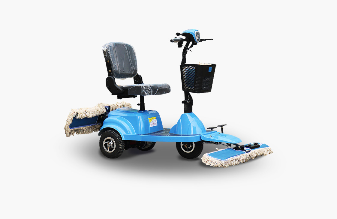 SWC12 Electric dust mop cart