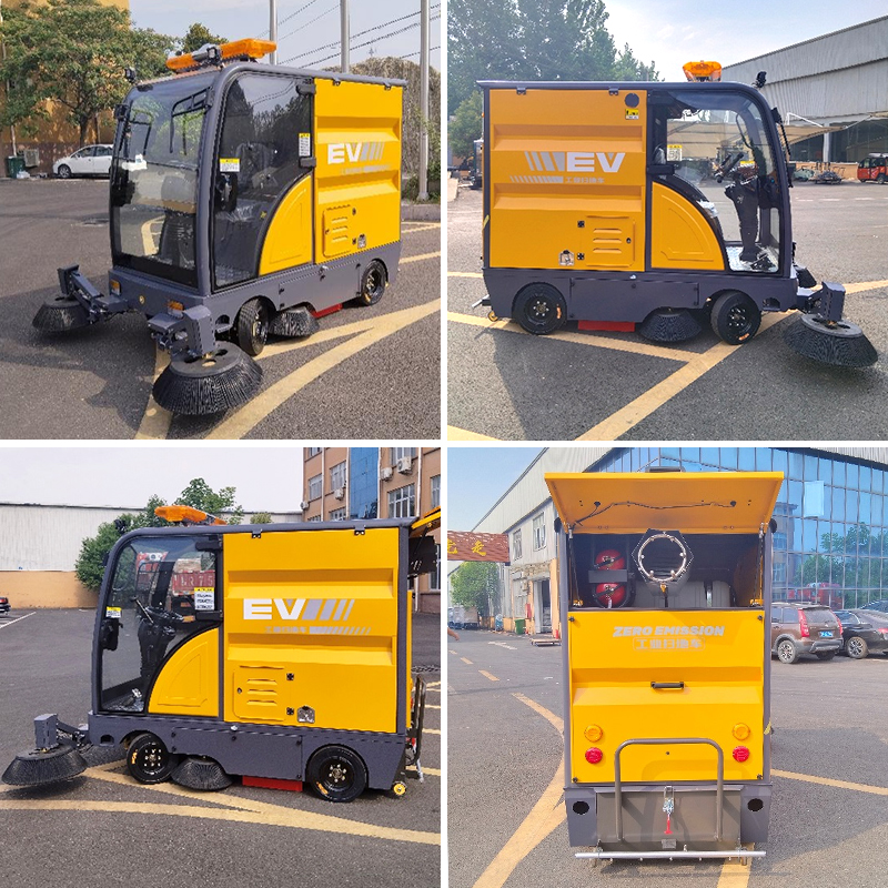 SQS34 Vacuum-only Ride-on floor Sweeper